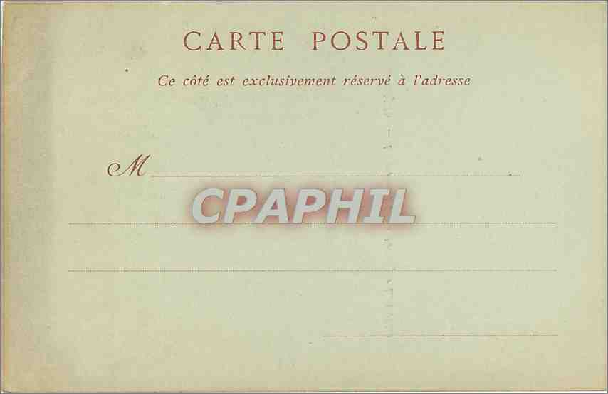 CPA Musee de Dijon L'Epreuve a l'Eau Forte  — Rückseite