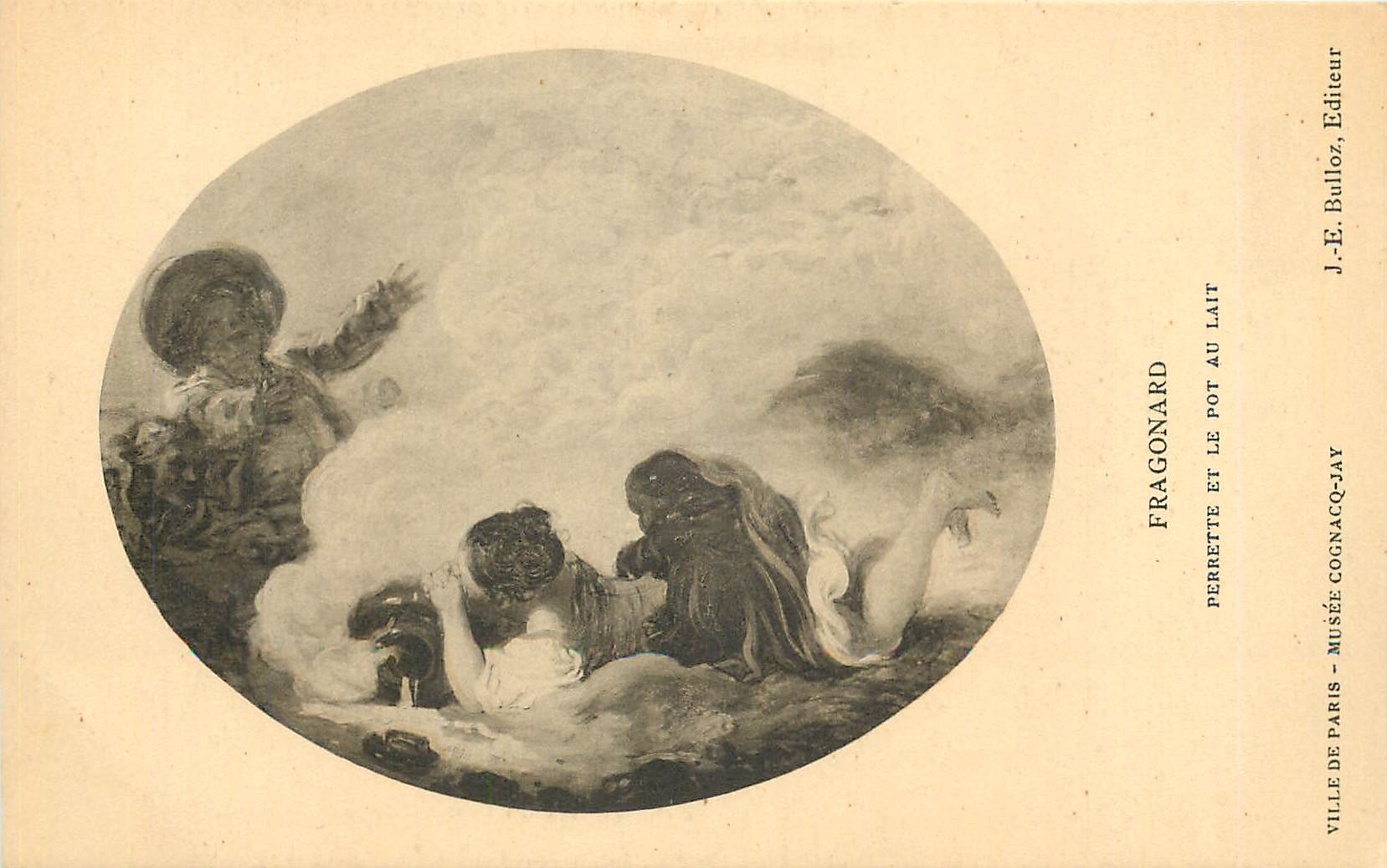 CPA Fragonard Perrette et le Pot Au Lait Ville de Paris Musee Cognacq Jay 
