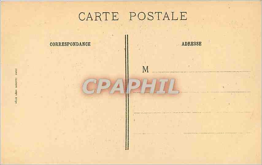 CPA Fragonard Perrette et le Pot Au Lait Ville de Paris Musee Cognacq Jay  — Rückseite