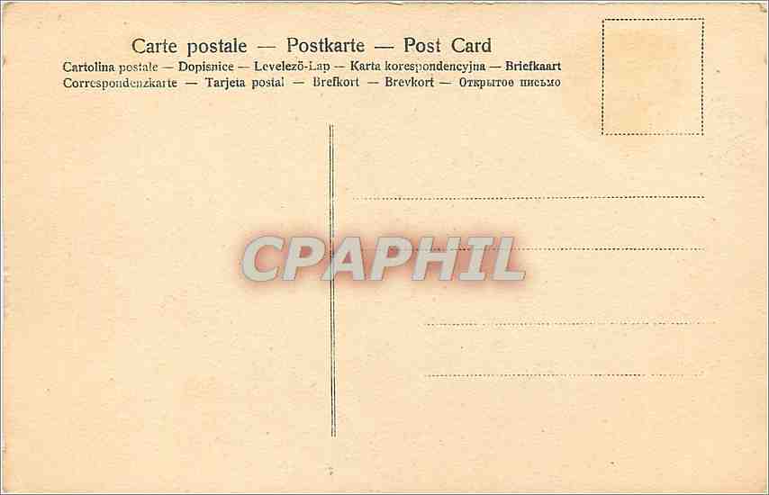 CPA HGL Gemalde Galerie Dresden Holbein DJ Madonna  — Verso