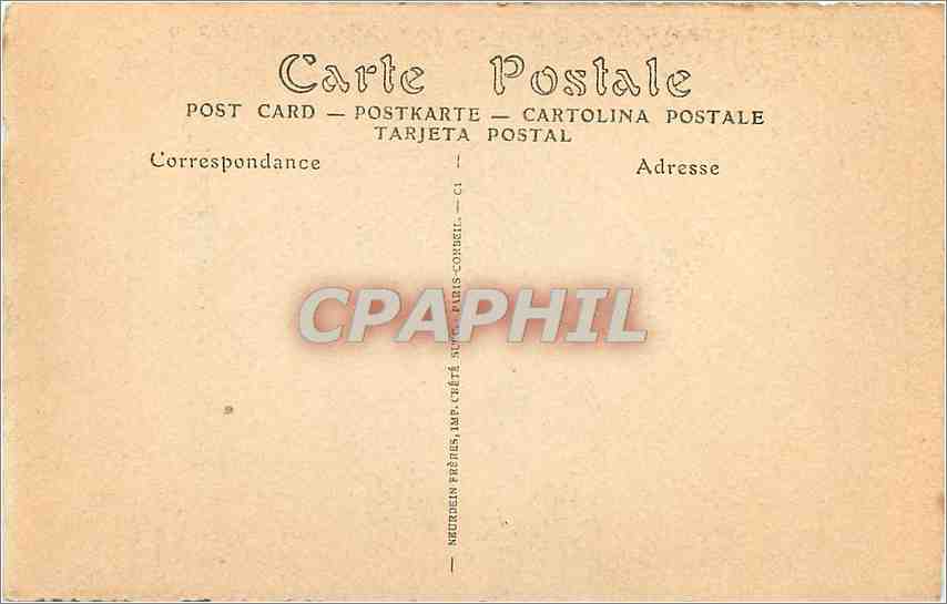 CPA Dinard Ne en Perigord  — Verso