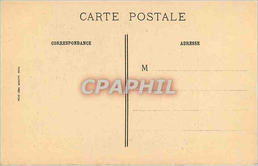 CPA Ecole Francaise La Baigneuse Ville Paris Musee Cognacq Jay  — Rückseite