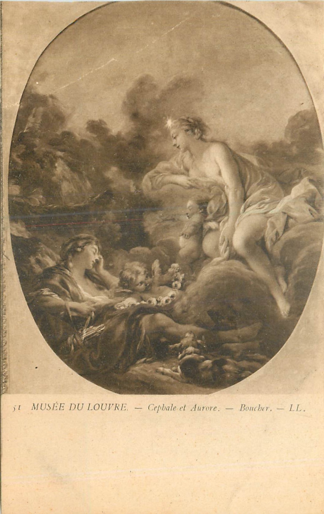 CPA Musee du Louvre Cerphale et Aurore Boucher 