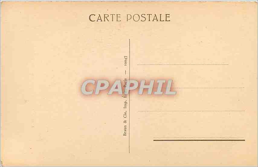 CPA Musee du Louvre Le Triomphe des Graces  — Verso
