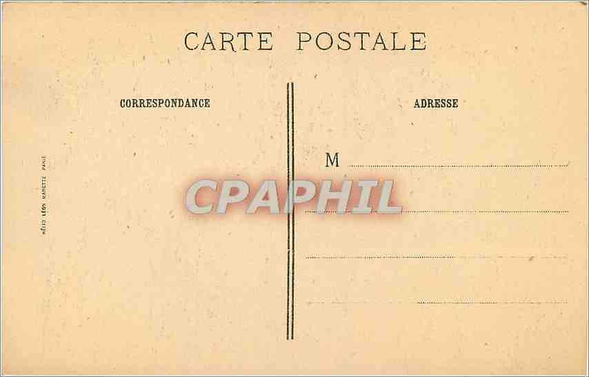 CPA Boucher Retour de Chasse de Diane Ville de Paris Musee Cognacq Jay  — Verso