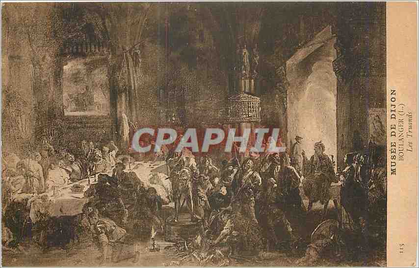 CPA Musee de Dijon Boulanger Les Truands 