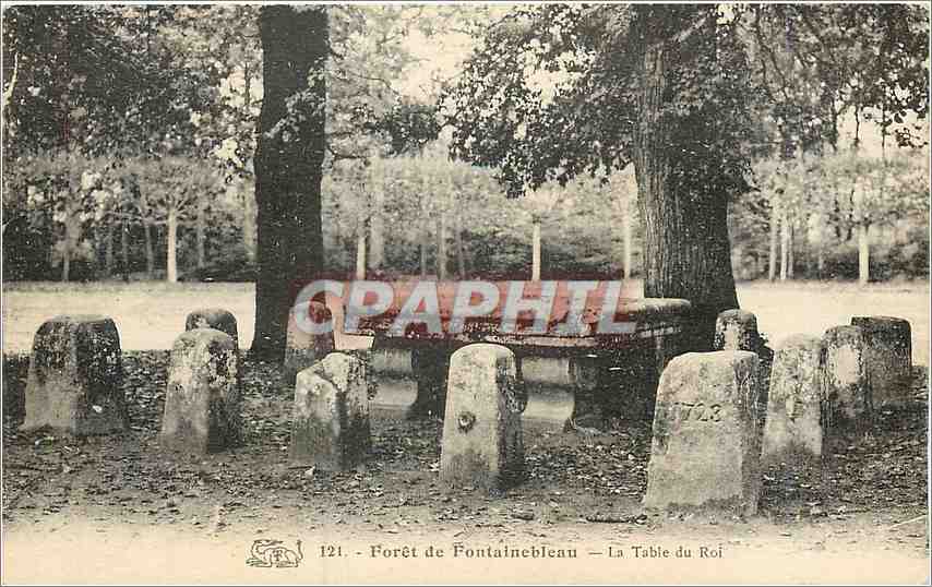 Forêt de Fontainebleau — La Table du Roi — CPAPHIL 121