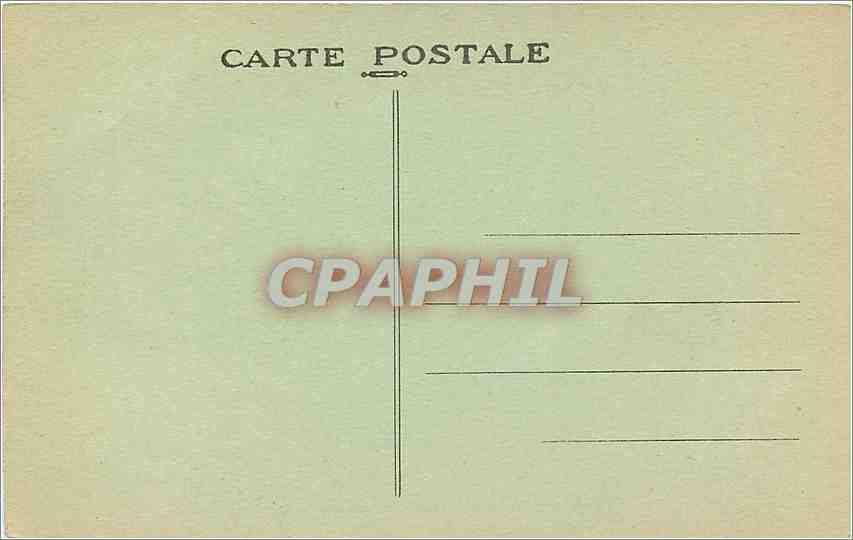 Forêt de Fontainebleau — La Table du Roi — CPAPHIL 121 — Rückseite