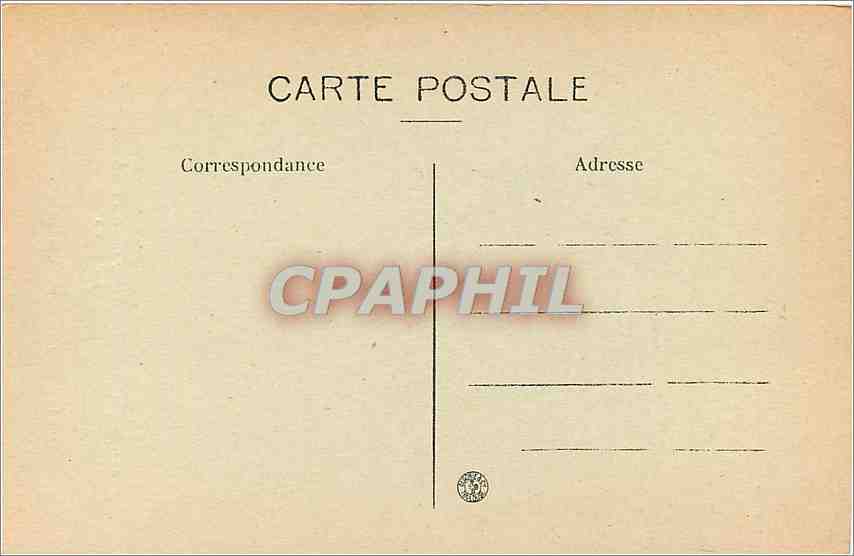 CPA Montauban Musee Ingres Etude pour l'Age d'Or par Ingres  — Verso