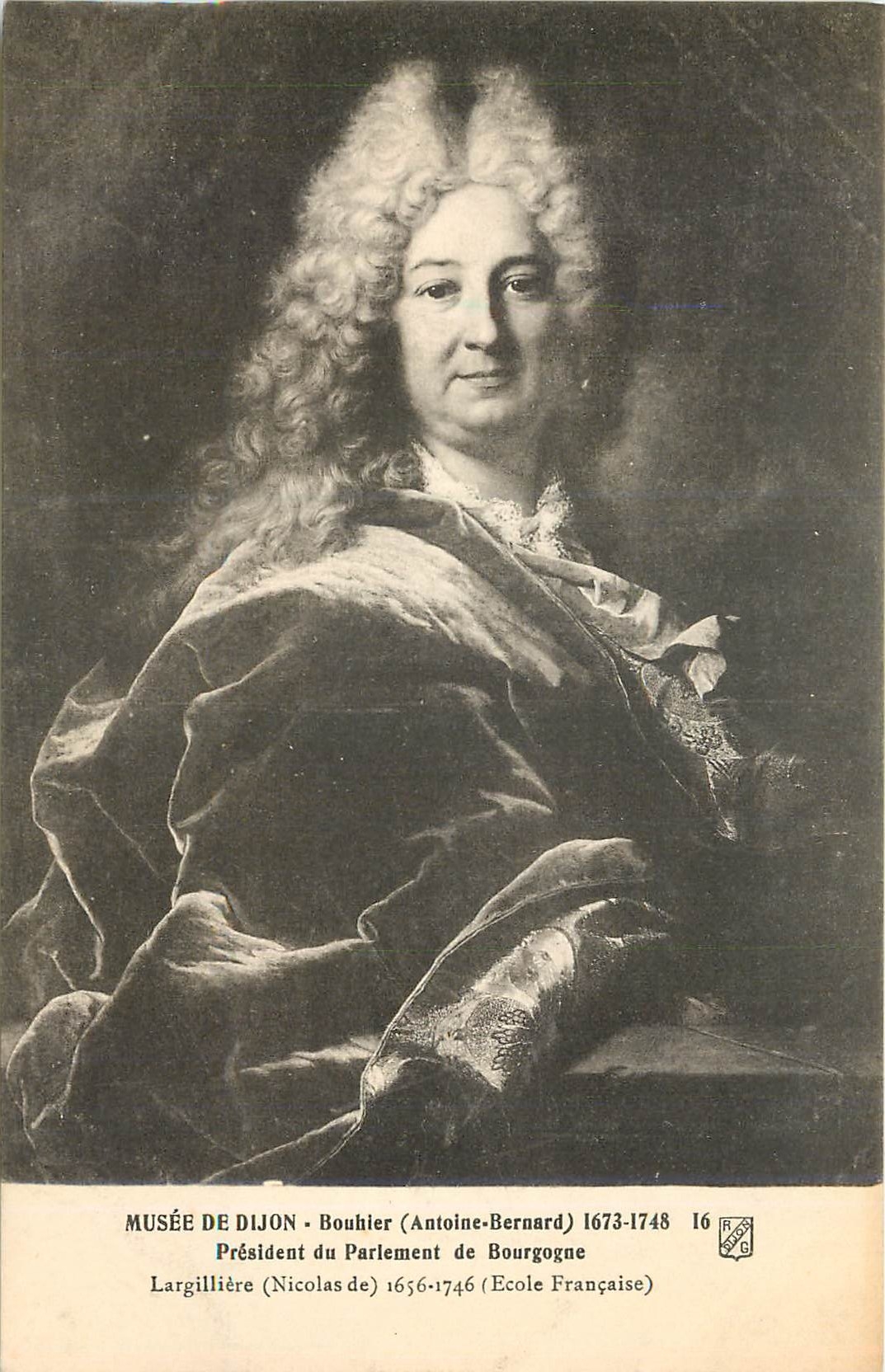 CPA Musee de Dijon Bouhier Antoine Bernard President du Parlement de Bourgogne 