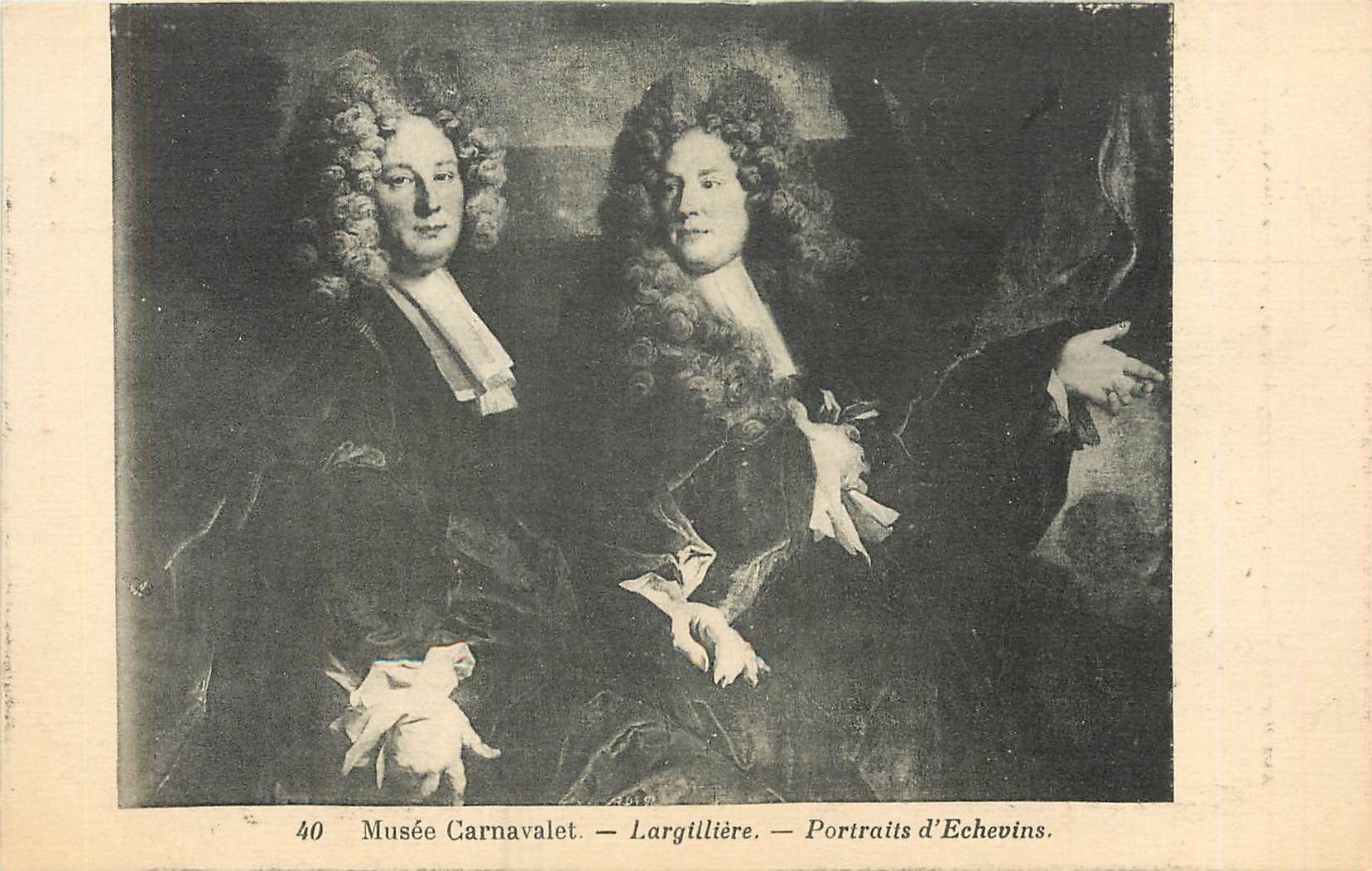 CPA Musee Carnavalet Largilliere Portraits d'Echevins 