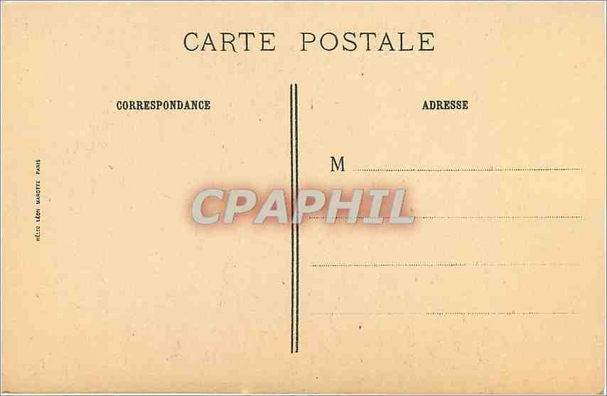 CPA La Tour Ville de Paris Musee Cognaq Jay  — Rückseite