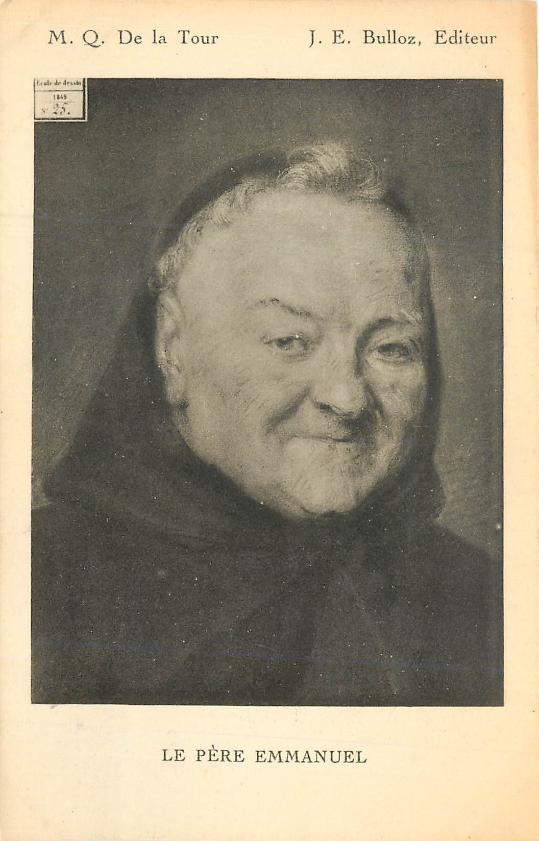CPA MQ De la Tour La Pere Emmanuel 