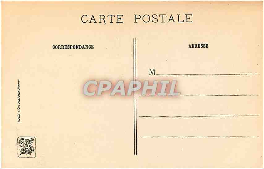 CPA MQ De la Tour La Pere Emmanuel  — Rückseite