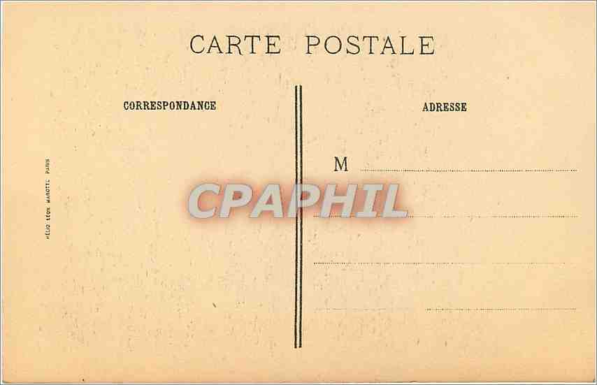 CPA La Tour La Presidente de Rieux Ville de Paris Musee Cognacq Jay  — Verso