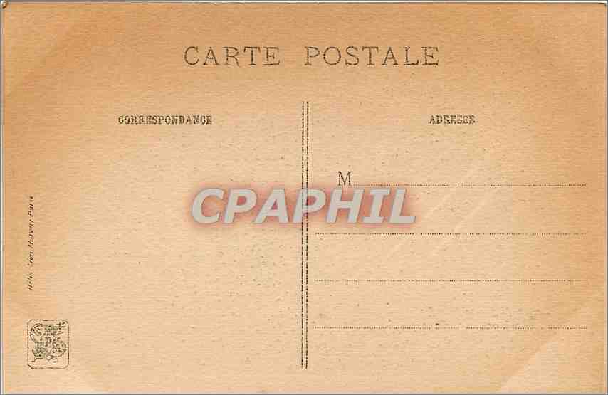 CPA MQ De la Tour La Dauphine Marie Josephe de Saxe  — Verso