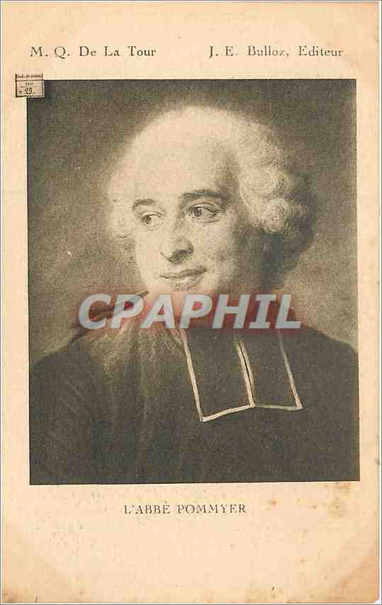 CPA MQ De la Tour L'Abbe Pommyer 