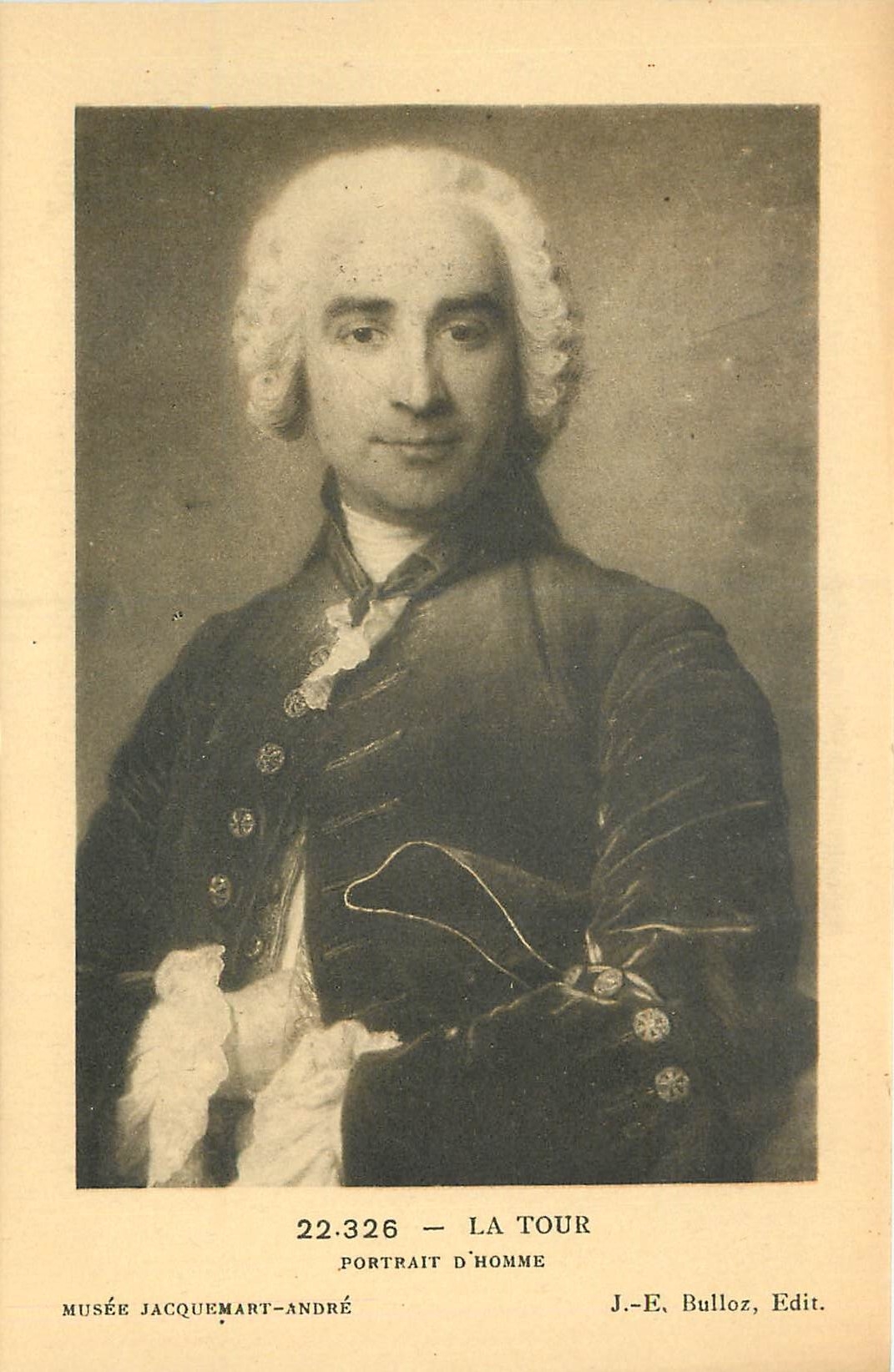 CPA La Tour Portrait d'Homme 