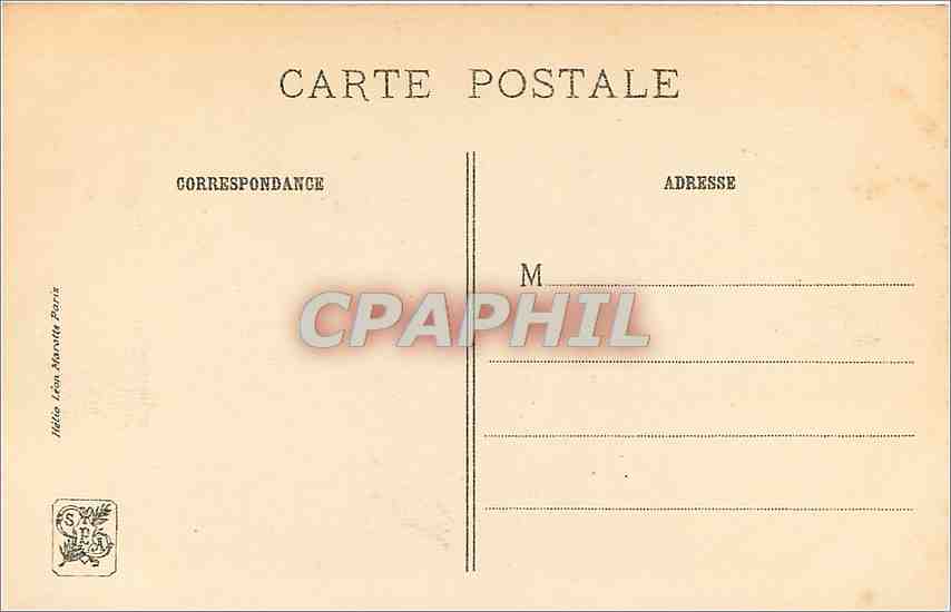 CPA MQ De la Tour Crebillon  — Rückseite