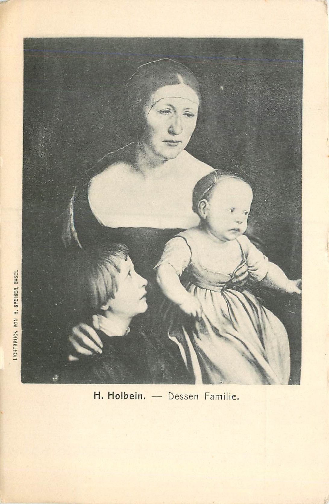 CPA H Holbein Dessen Familie 