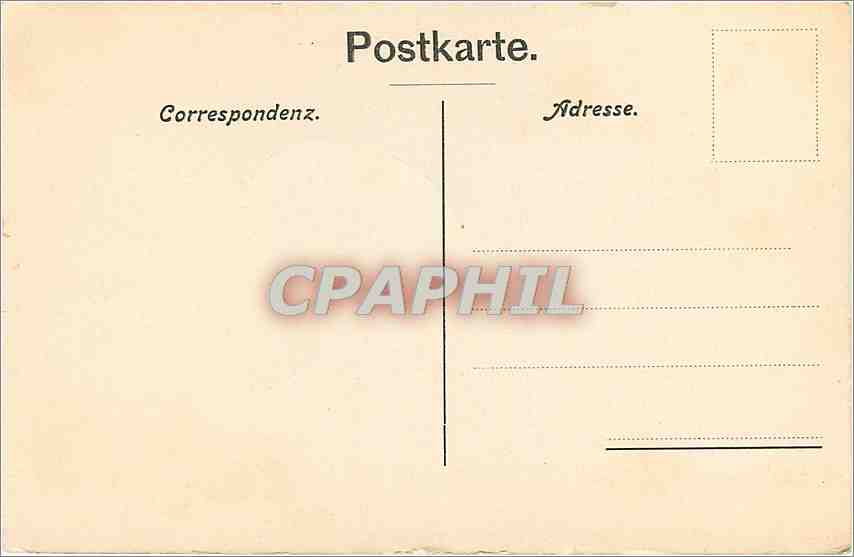 CPA H Holbein Dessen Familie  — Rückseite
