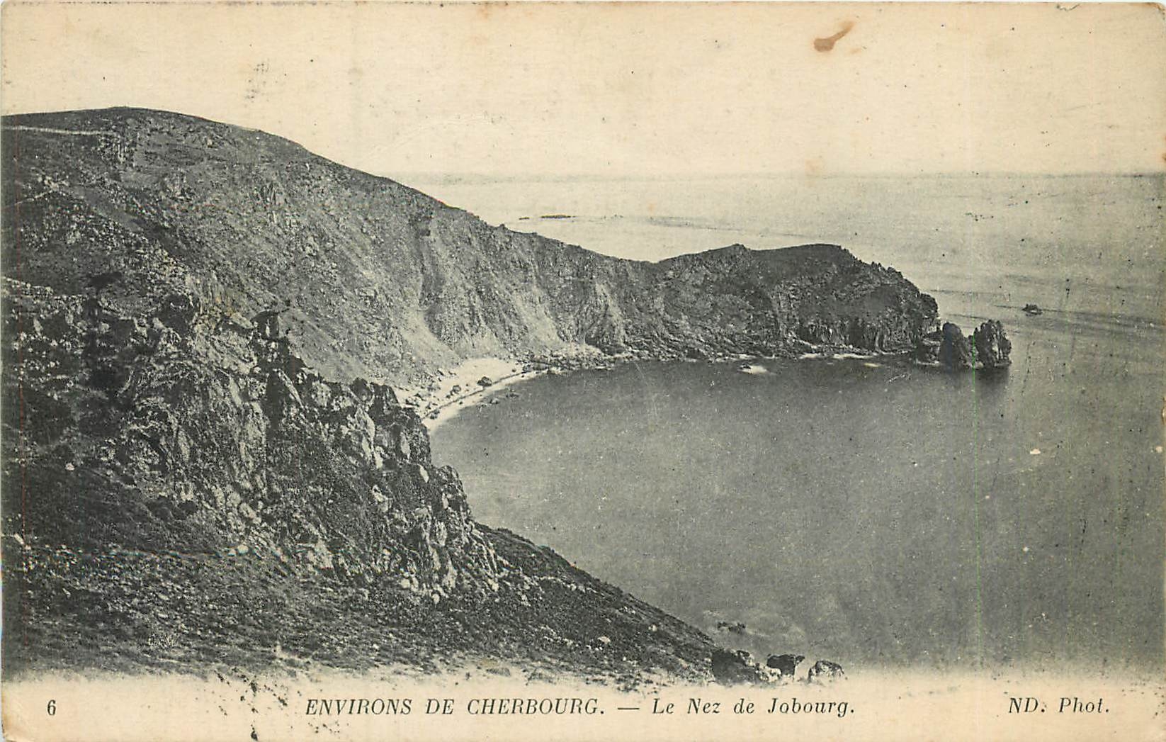 CPA Environs de Cherbourg Le Nez de Jobourg 