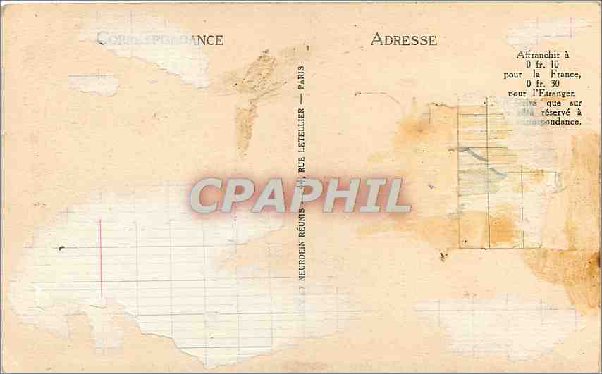 CPA Route de Luz a Gavarnie Porte d'Espagne et Pont Napoleon  — Verso