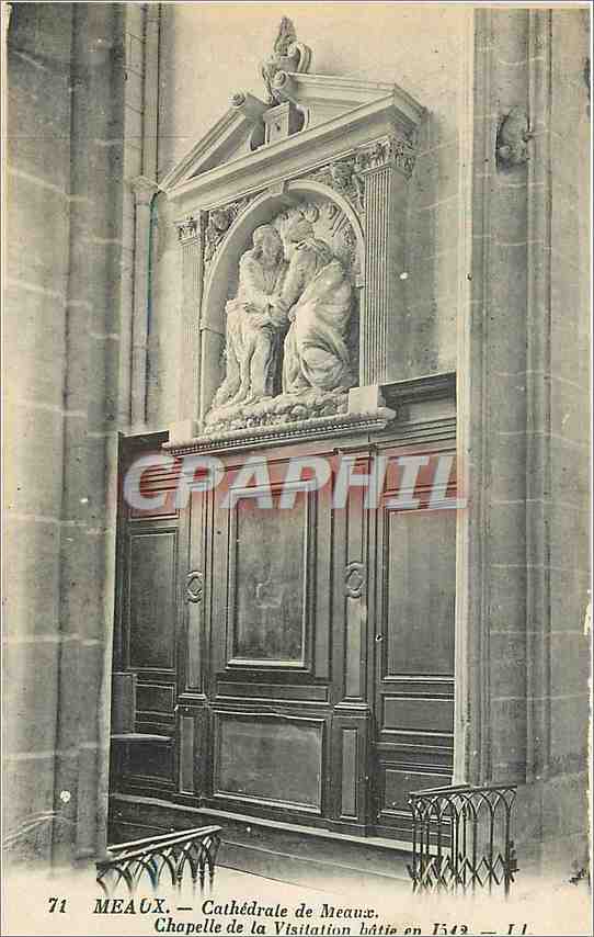 CPA Meaux Cathedrale de Meaux Chapelle de la Visitation 