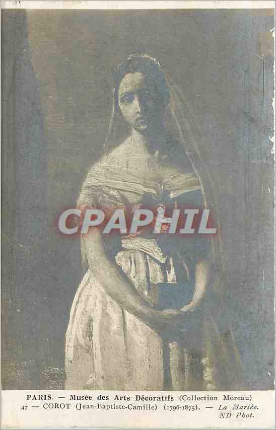 CPA Paris Musee des Arts Decoratifs Corot Jean Baptiste Camille 