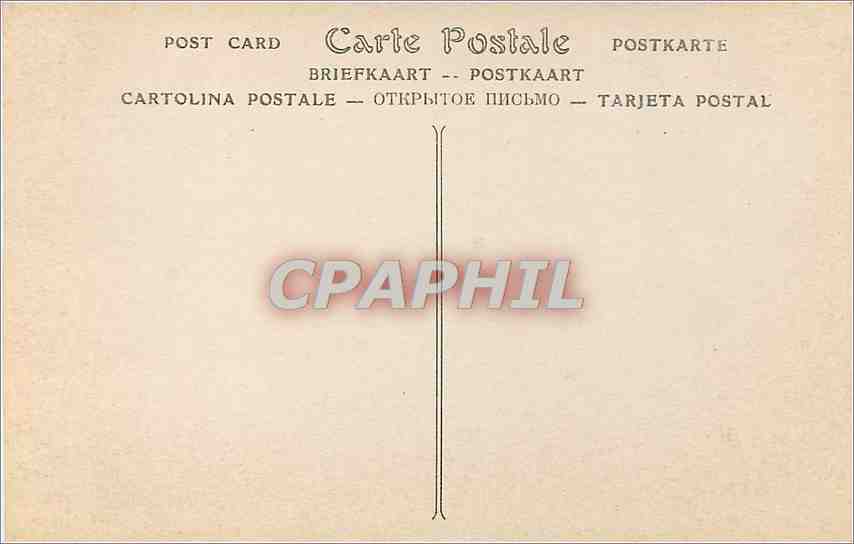 CPA Paris Musee des Arts Decoratifs Corot Jean Baptiste Camille  — Rückseite