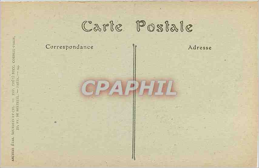 CPA Cathedrale de Laon Porte des Chapelles laterales  — Rückseite