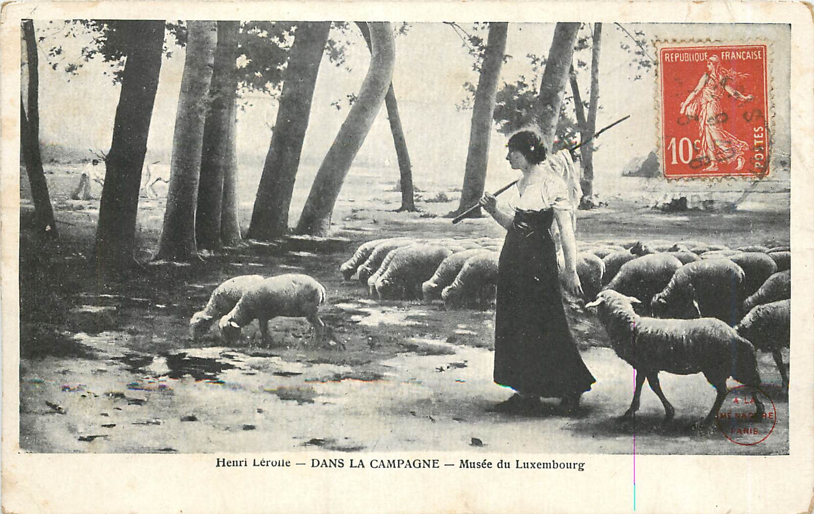 CPA Henri Leroile Dans la Campagne Musee de Luxembourg 
