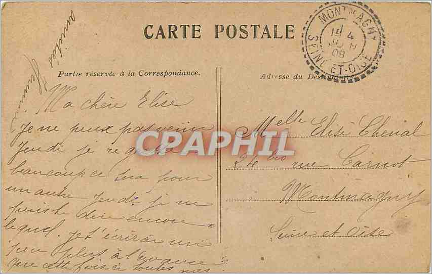 CPA Henri Leroile Dans la Campagne Musee de Luxembourg  — Rückseite