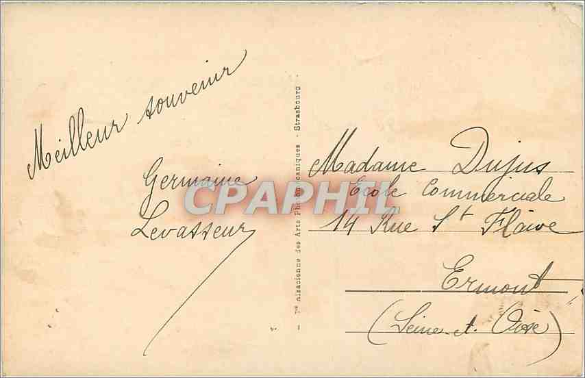BOULOGNE sur-MER - La Digue et le Casino — Éditeur : CPAPHIL, n° 209 — Rückseite