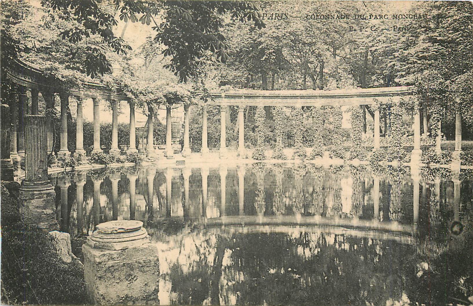 CPA Paris Colonade du Parc Monceau 
