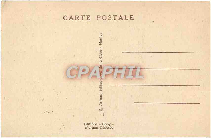 CPA Mont Saint Michel Vue generale  — Verso