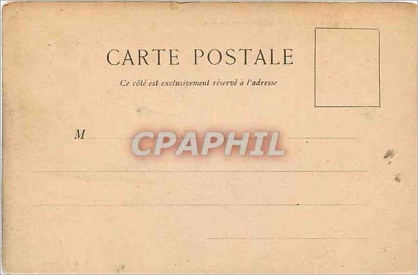CPA Bois de Boulogne Le Lac  — Rückseite