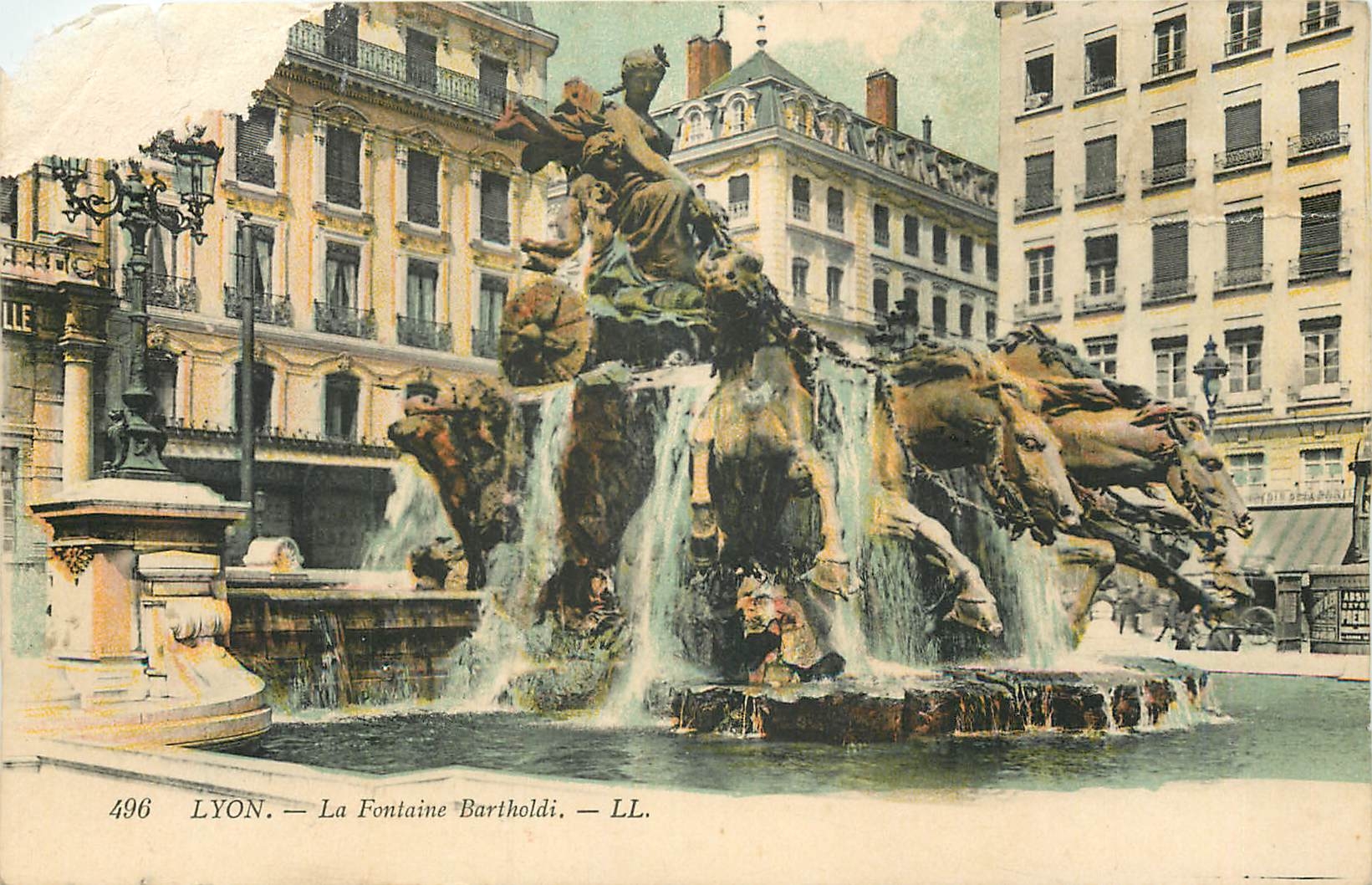 CPA Lyon La Fontaine Bartholdi 