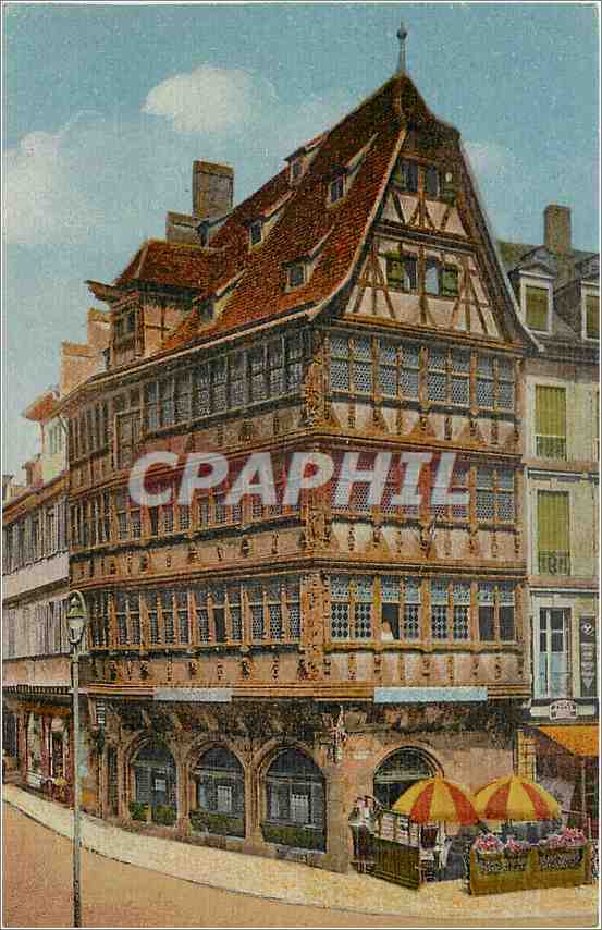 CPA Strasbourg Maison Kammerzell 