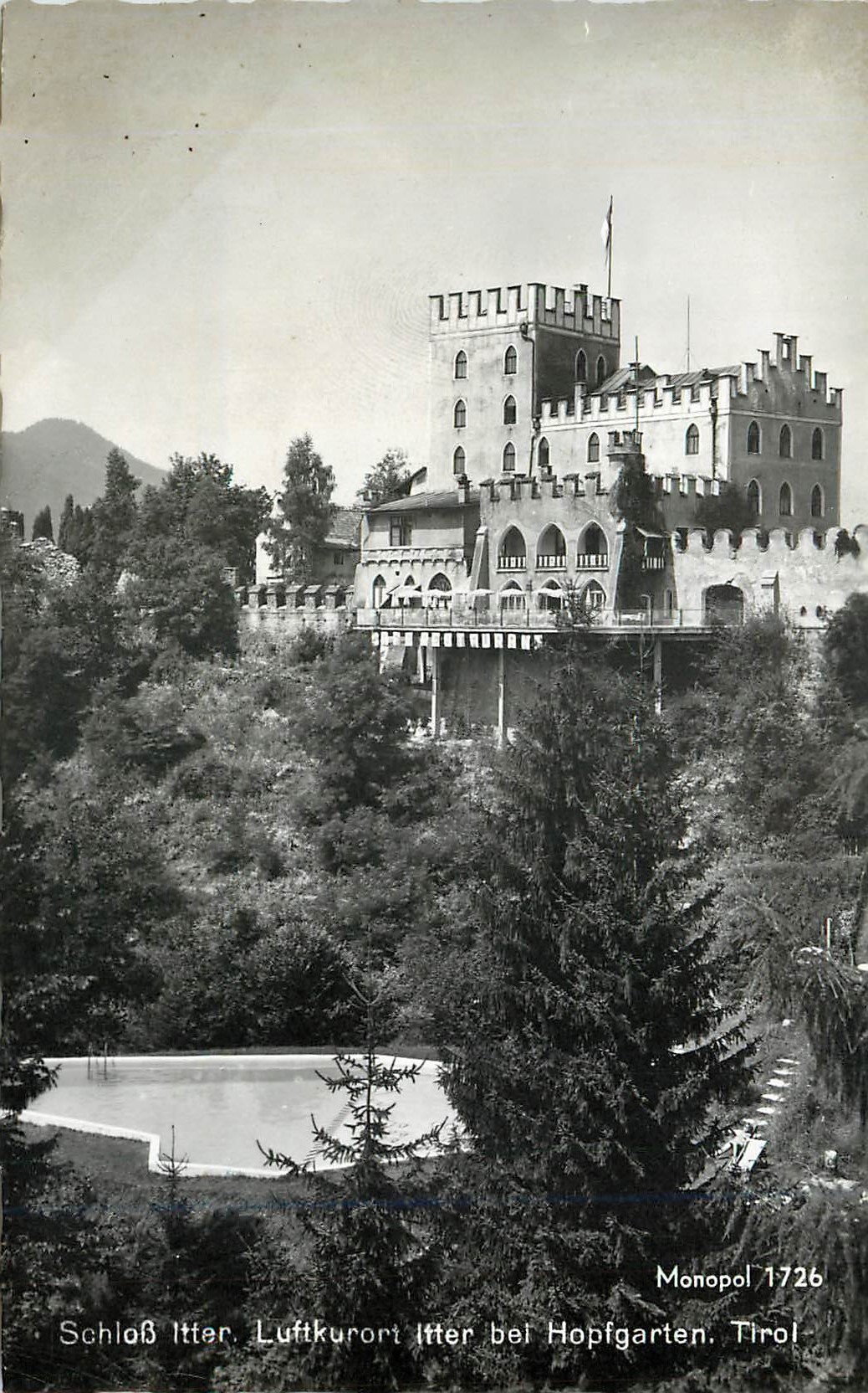 CPM Schloss Luftkurort Itter bei Hopfgarten Tirol 