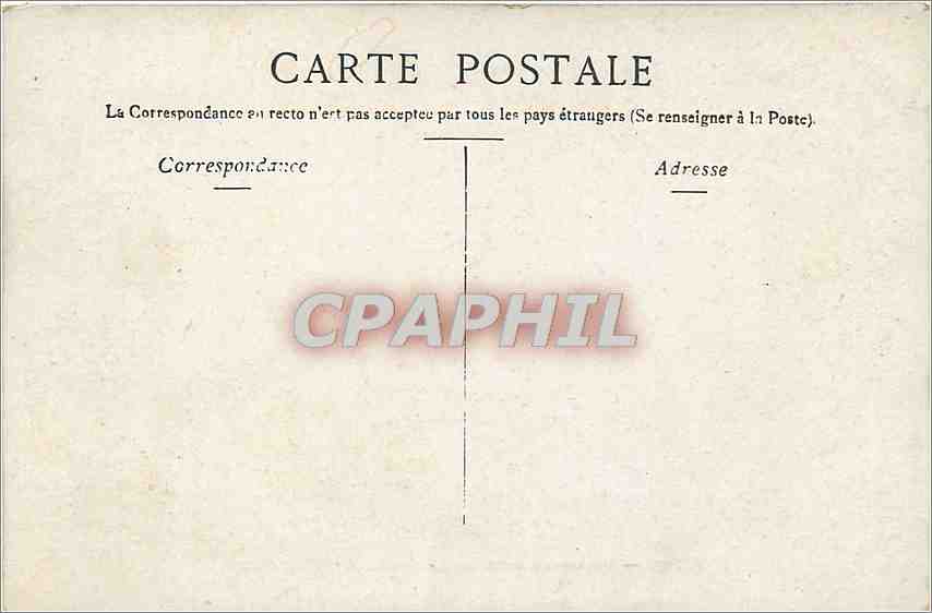 CPA Vichy Hall Promenoir de l'Etablissement Thermal  — Verso