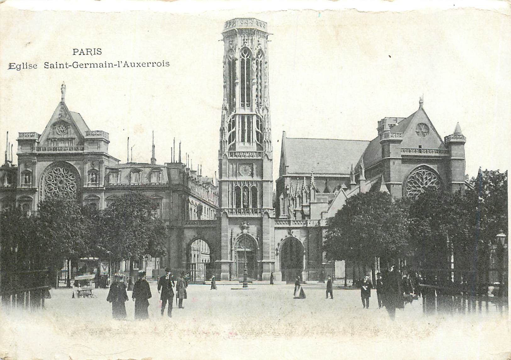 CPA Paris Eglise Saint Germain l'Auxerrois 