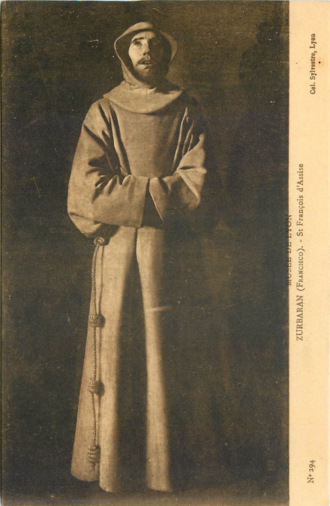 CPA Musee de Lyon Zurbaran Francisco 