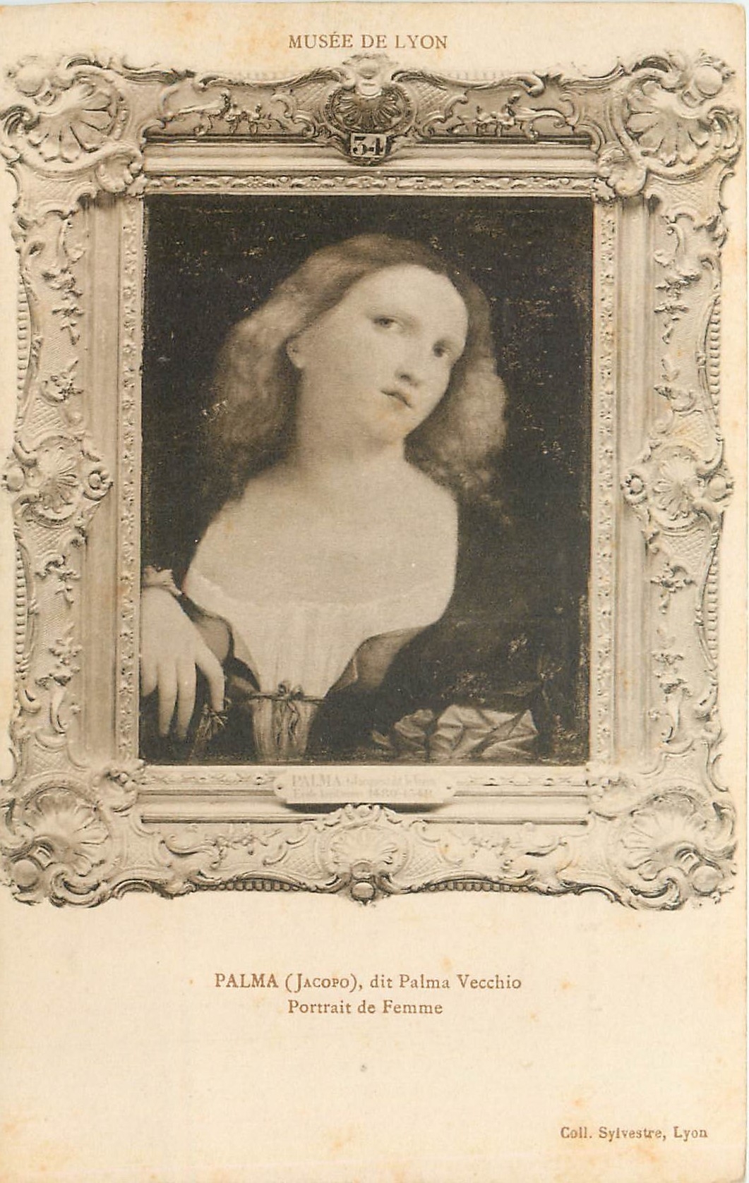 CPA Musee de Lyon Palma Jacobo dit Palma Vecchio 