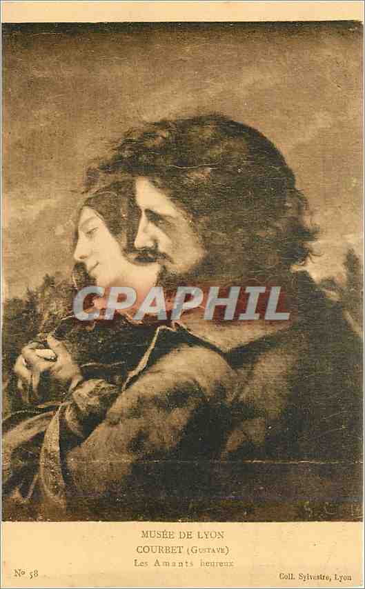 CPA Musee de Lyon Courbet Gustave 