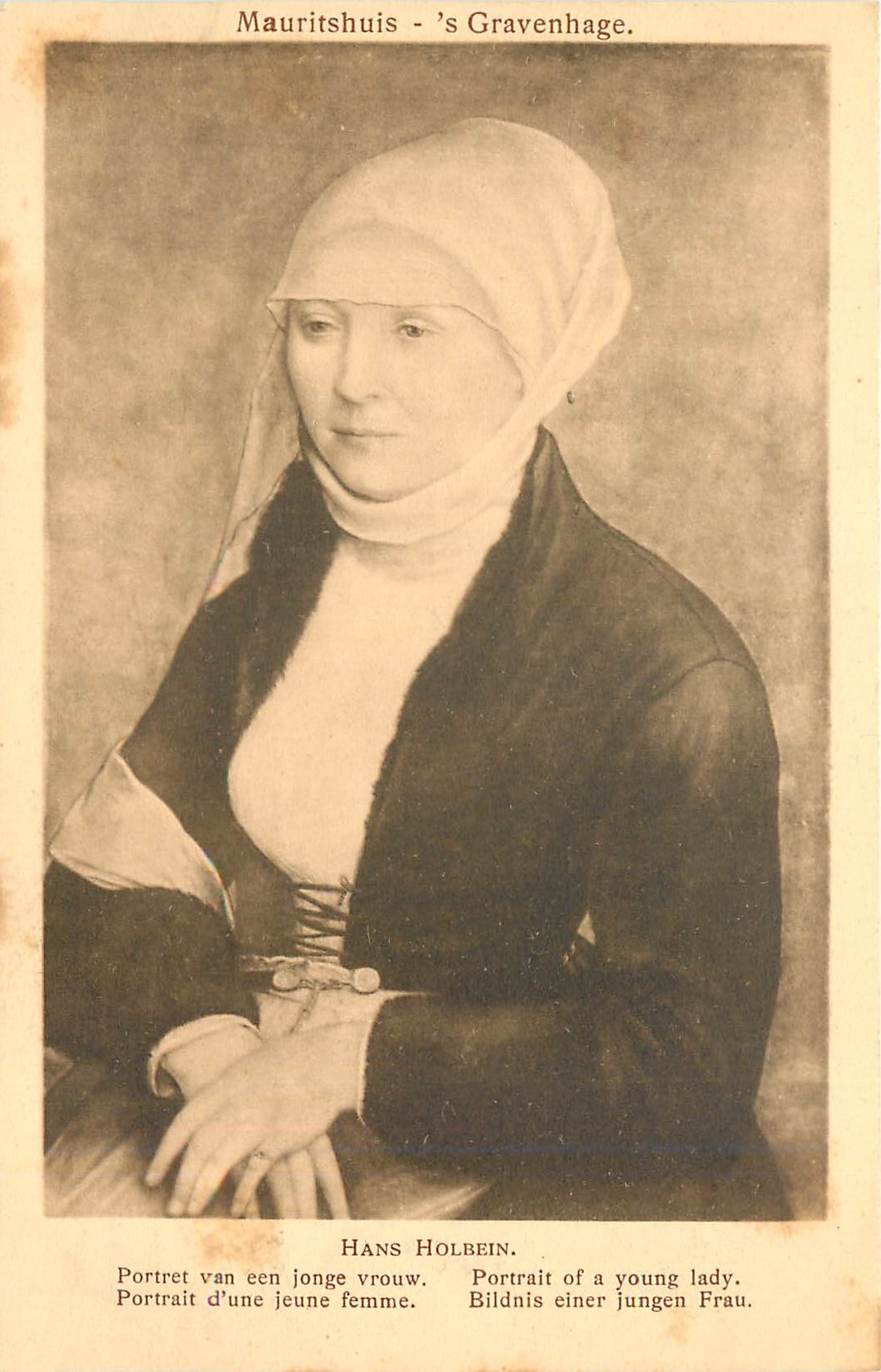 CPA Mauritshuis Hans Holbein 