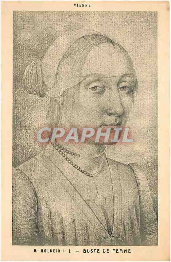 CPA Vienne Buste de Femme 