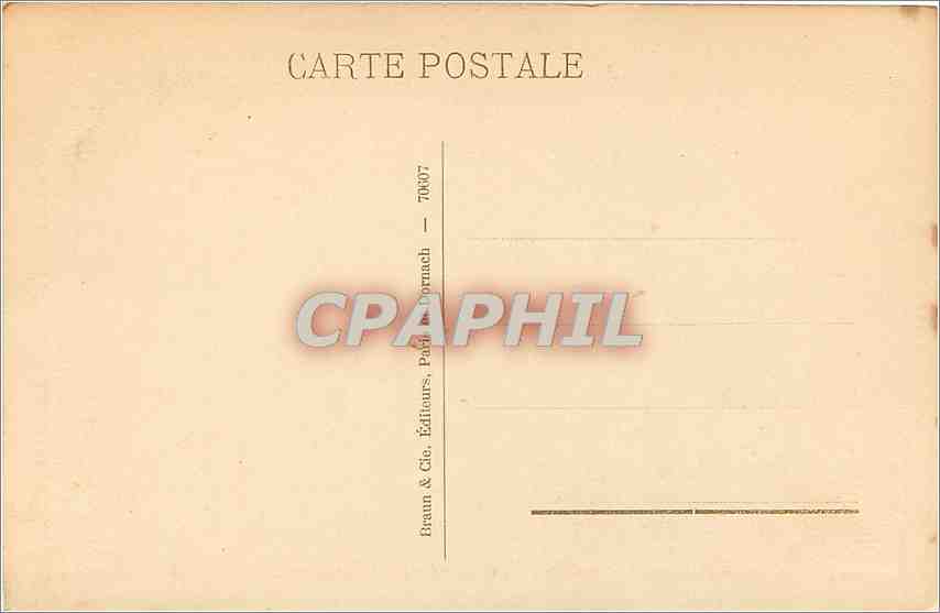 CPA Vienne Buste de Femme  — Verso