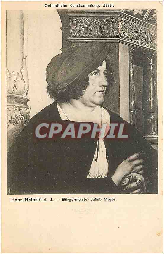 CPA Oeffentliche Kunstsammlung Basel Hans Holbein dJ 