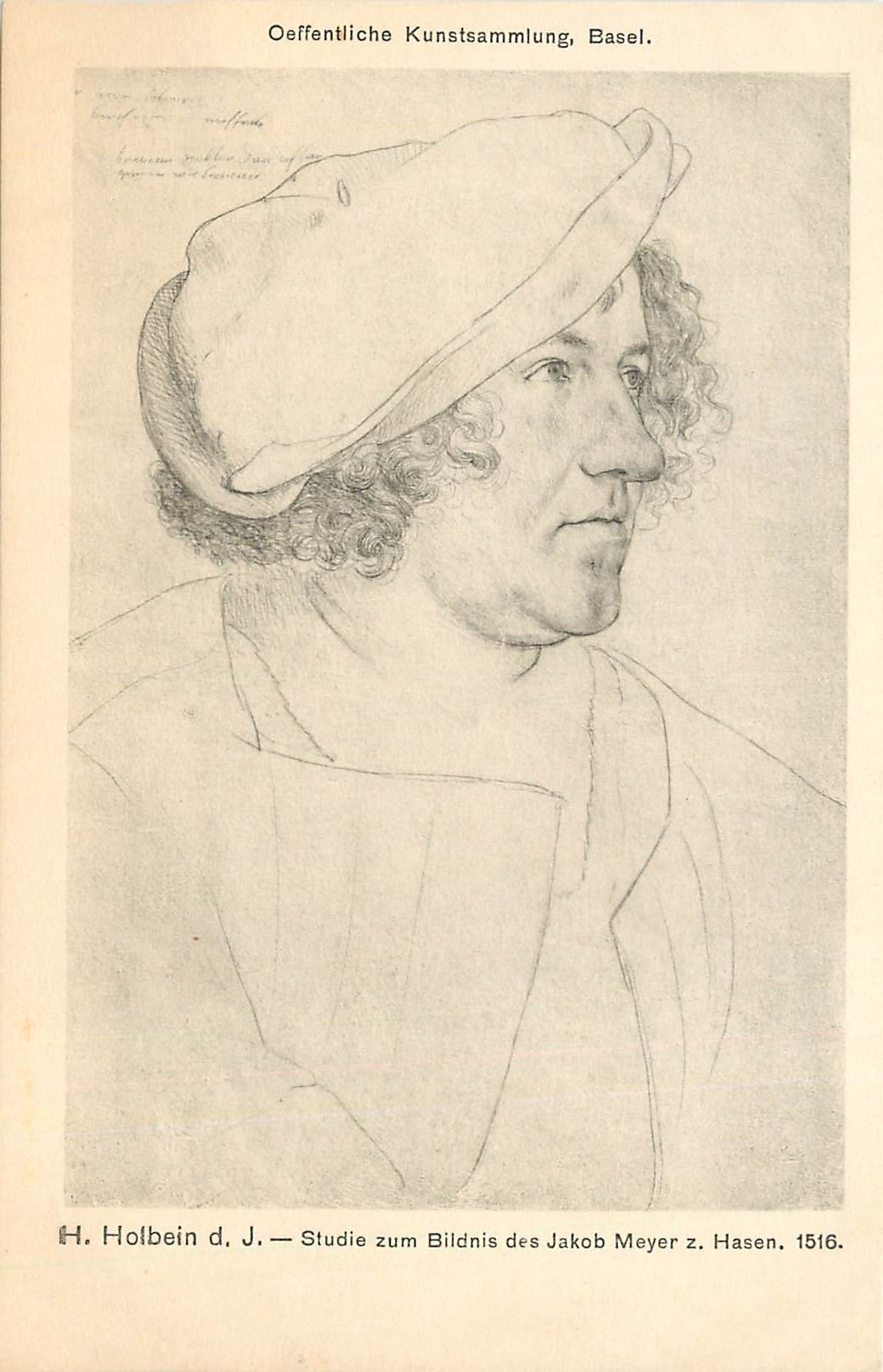 CPA Oeffentliche Kunstsammlung Basel H Holbein dJ 